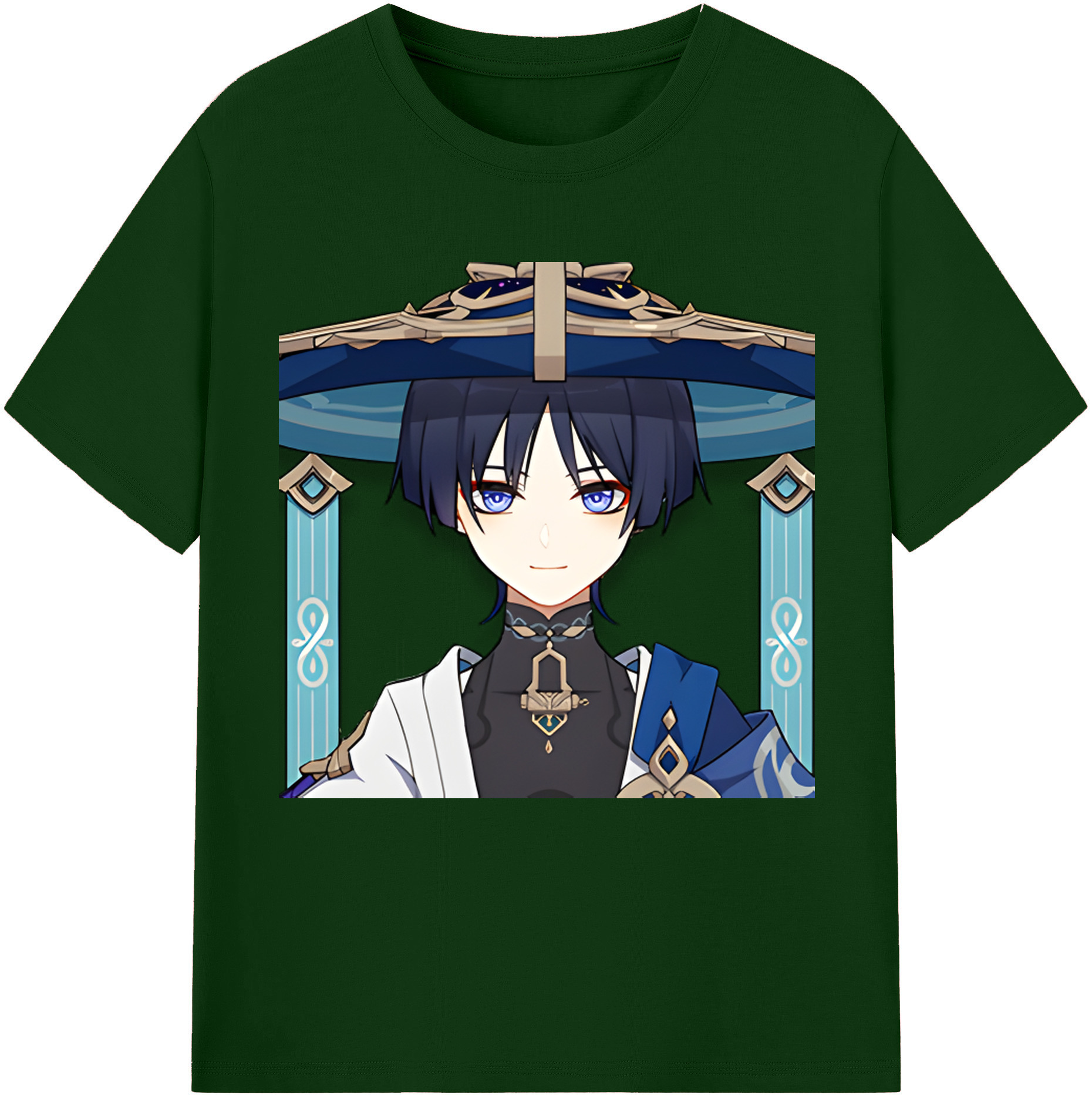 げんし神 さんペい genshin Sanpei 綿100％半袖Tシャツ（フロントプリント）